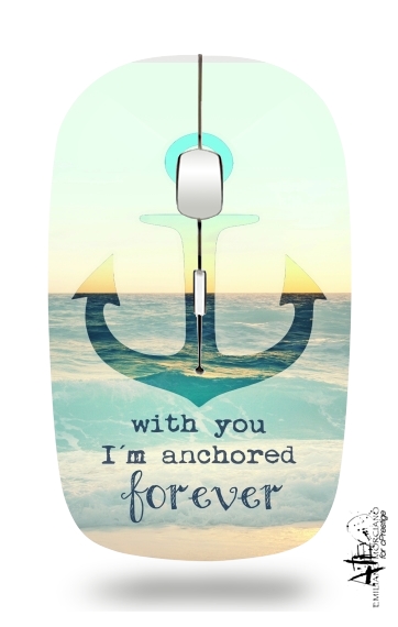  Anchored Forever para Ratón óptico inalámbrico con receptor USB