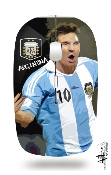  Argentina Foot 2014 para Ratón óptico inalámbrico con receptor USB