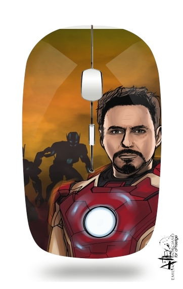  Avengers Stark 1 of 3  para Ratón óptico inalámbrico con receptor USB