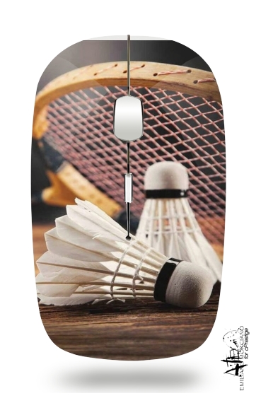  Badminton Champion para Ratón óptico inalámbrico con receptor USB