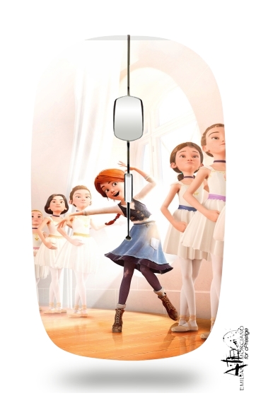  Ballerina Danse Art para Ratón óptico inalámbrico con receptor USB
