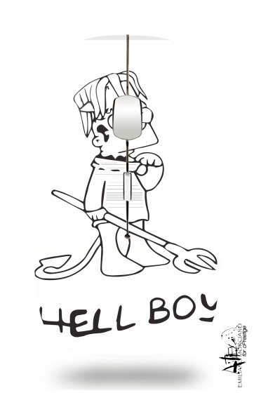  Bart Hellboy para Ratón óptico inalámbrico con receptor USB