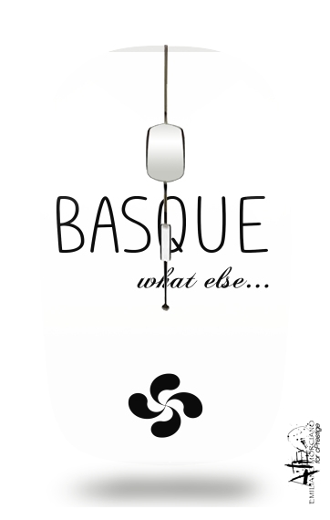 Basque What Else para Ratón óptico inalámbrico con receptor USB