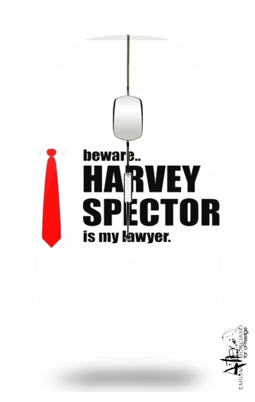  Beware Harvey Spector is my lawyer Suits para Ratón óptico inalámbrico con receptor USB