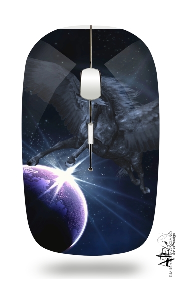  Black Pegasus para Ratón óptico inalámbrico con receptor USB