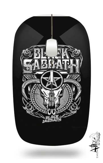  Black Sabbath Heavy Metal para Ratón óptico inalámbrico con receptor USB