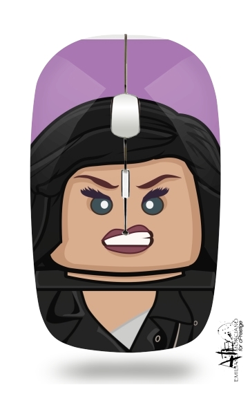  Brick Defenders Jessica Jones para Ratón óptico inalámbrico con receptor USB