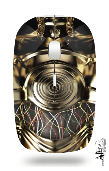  C-3PO protocol droid para Ratón óptico inalámbrico con receptor USB