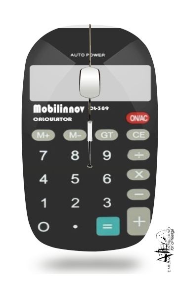  calculadora para Ratón óptico inalámbrico con receptor USB