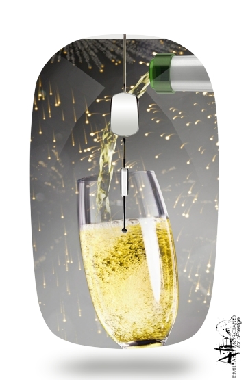  Champagne is Party para Ratón óptico inalámbrico con receptor USB