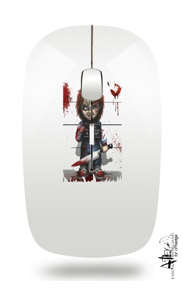  Chucky la muñeca que mata para Ratón óptico inalámbrico con receptor USB