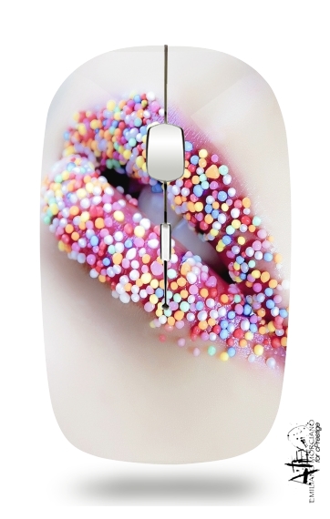  Colorful Lips para Ratón óptico inalámbrico con receptor USB