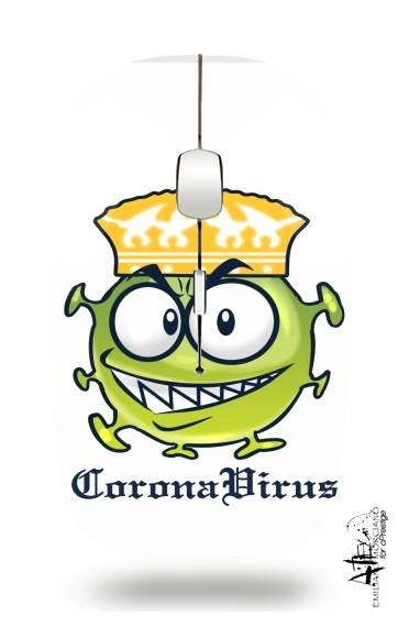  Corona Virus para Ratón óptico inalámbrico con receptor USB