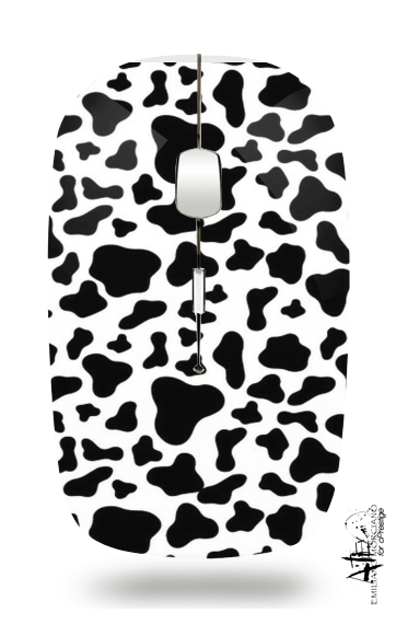  Cow Pattern para Ratón óptico inalámbrico con receptor USB