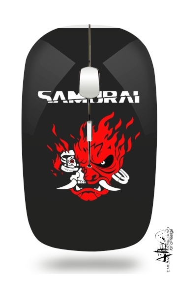  cyberpunk samurai para Ratón óptico inalámbrico con receptor USB