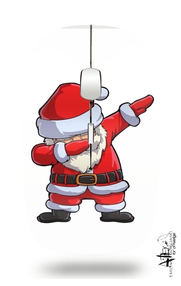  Dabbing Santa Claus Christmas para Ratón óptico inalámbrico con receptor USB