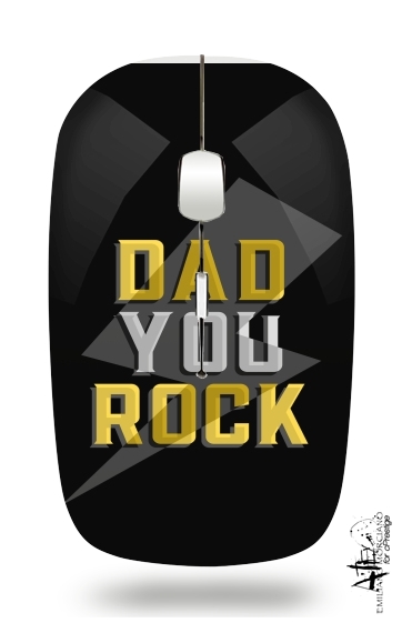  Dad rock You para Ratón óptico inalámbrico con receptor USB