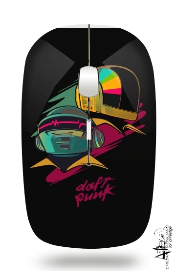  Daft Punk para Ratón óptico inalámbrico con receptor USB
