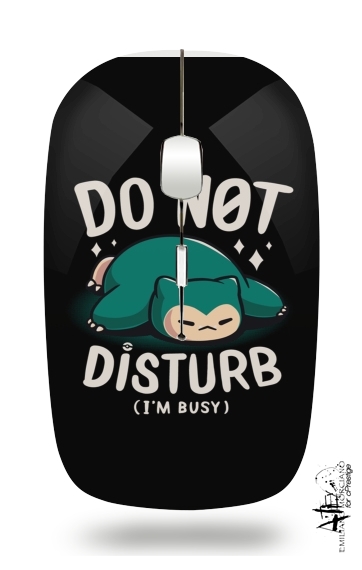  Do not disturb im busy para Ratón óptico inalámbrico con receptor USB