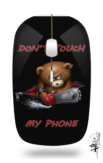  Don't touch my phone para Ratón óptico inalámbrico con receptor USB