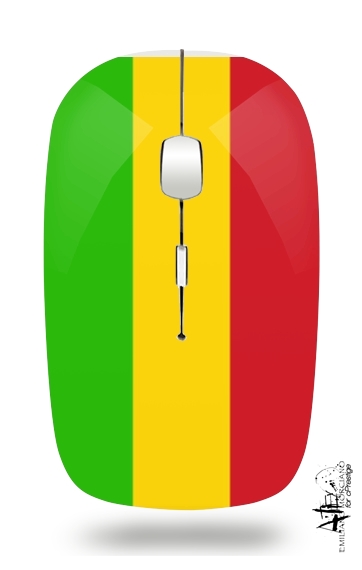  Bandera de Mali para Ratón óptico inalámbrico con receptor USB