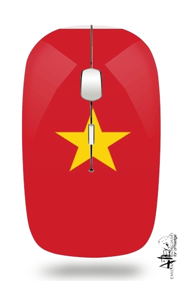  Bandera de Vietnam para Ratón óptico inalámbrico con receptor USB