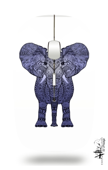  Elephant Blue para Ratón óptico inalámbrico con receptor USB