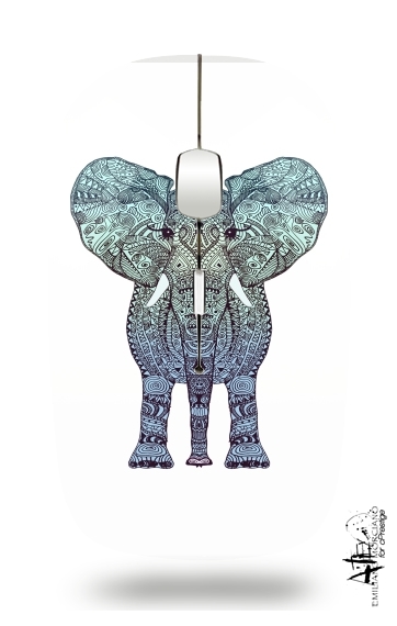  Elephant Mint para Ratón óptico inalámbrico con receptor USB