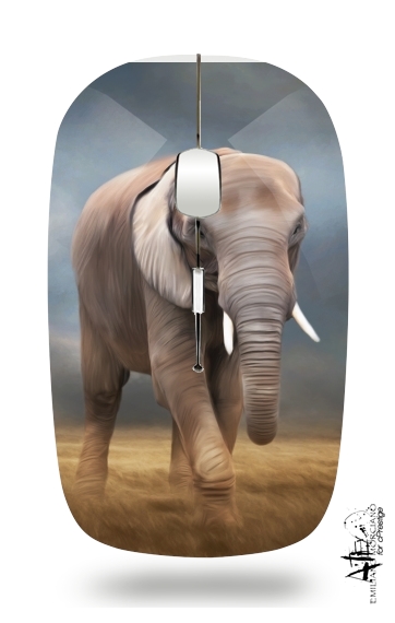  Elephant tour para Ratón óptico inalámbrico con receptor USB