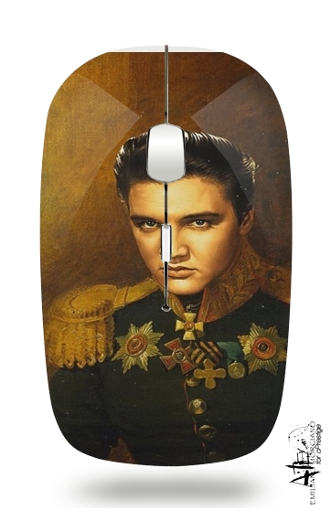  Elvis Presley General Of Rockn Roll para Ratón óptico inalámbrico con receptor USB