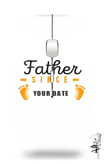  Father Since your YEAR para Ratón óptico inalámbrico con receptor USB