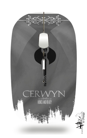  Flag House Cerwyn para Ratón óptico inalámbrico con receptor USB