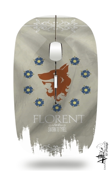  Flag House Florent para Ratón óptico inalámbrico con receptor USB