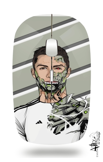  Football Legends: Cristiano Ronaldo - Real Madrid Robot para Ratón óptico inalámbrico con receptor USB