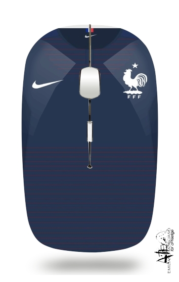  France World Cup Russia 2018  para Ratón óptico inalámbrico con receptor USB