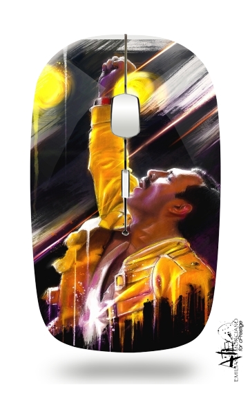  Freddie Mercury para Ratón óptico inalámbrico con receptor USB