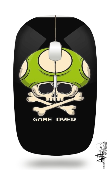  Game Over Dead Champ para Ratón óptico inalámbrico con receptor USB