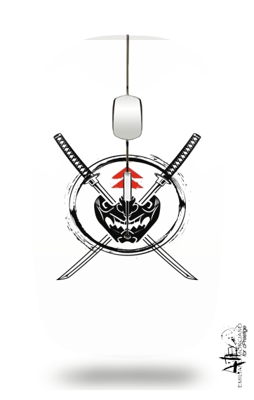  ghost of tsushima art sword para Ratón óptico inalámbrico con receptor USB