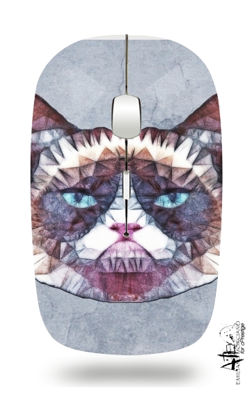  grumpy cat para Ratón óptico inalámbrico con receptor USB
