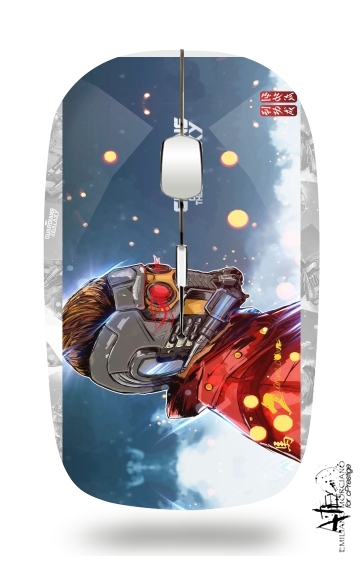  Guardians of the Galaxy: Star-Lord para Ratón óptico inalámbrico con receptor USB