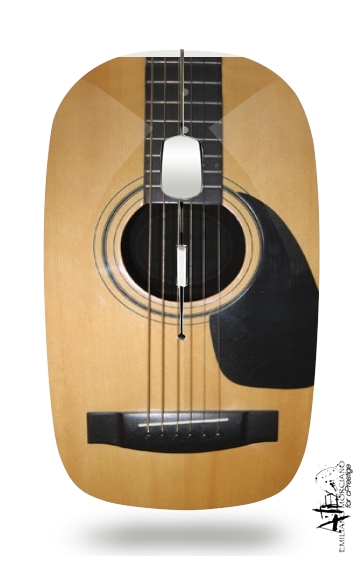  guitarra para Ratón óptico inalámbrico con receptor USB