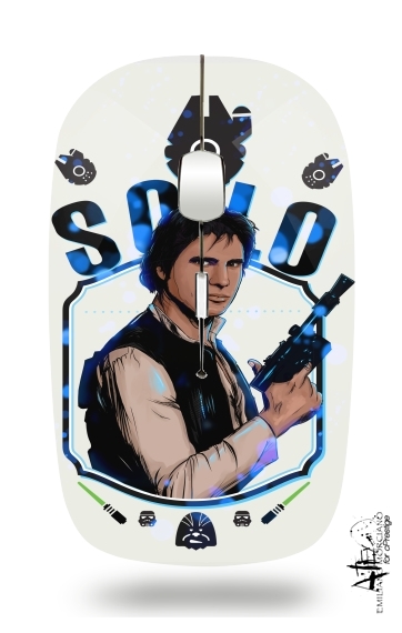  Han Solo from Star Wars  para Ratón óptico inalámbrico con receptor USB