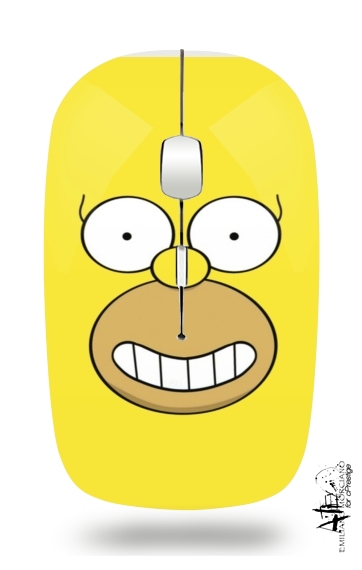  Homer Face para Ratón óptico inalámbrico con receptor USB