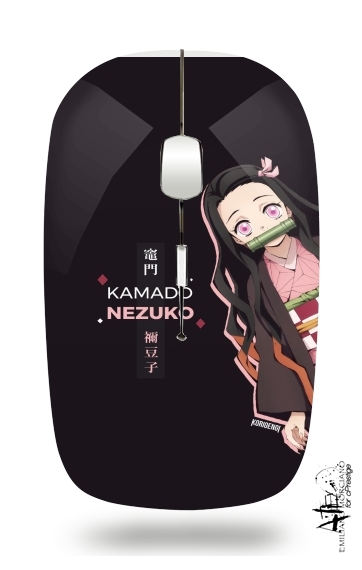  I am Kamado Nezuka para Ratón óptico inalámbrico con receptor USB