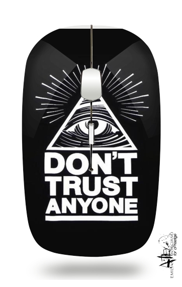  Illuminati Dont trust anyone para Ratón óptico inalámbrico con receptor USB