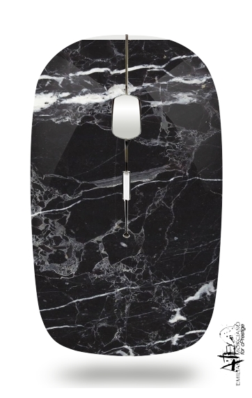  Initiale Marble Black Elegance para Ratón óptico inalámbrico con receptor USB