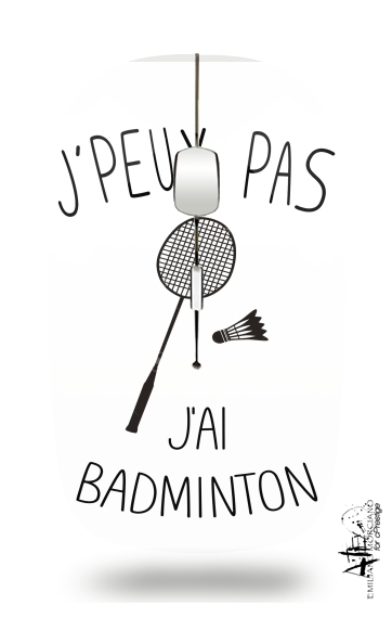  Je peux pas jai badminton para Ratón óptico inalámbrico con receptor USB
