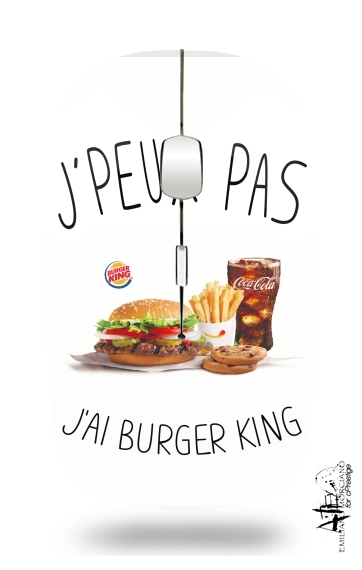  Je peux pas jai Burger King para Ratón óptico inalámbrico con receptor USB