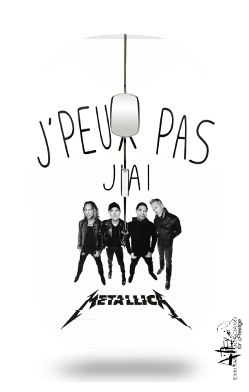  Je peux pas jai Metallica para Ratón óptico inalámbrico con receptor USB