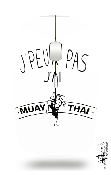  Je peux pas jai Muay Thai para Ratón óptico inalámbrico con receptor USB